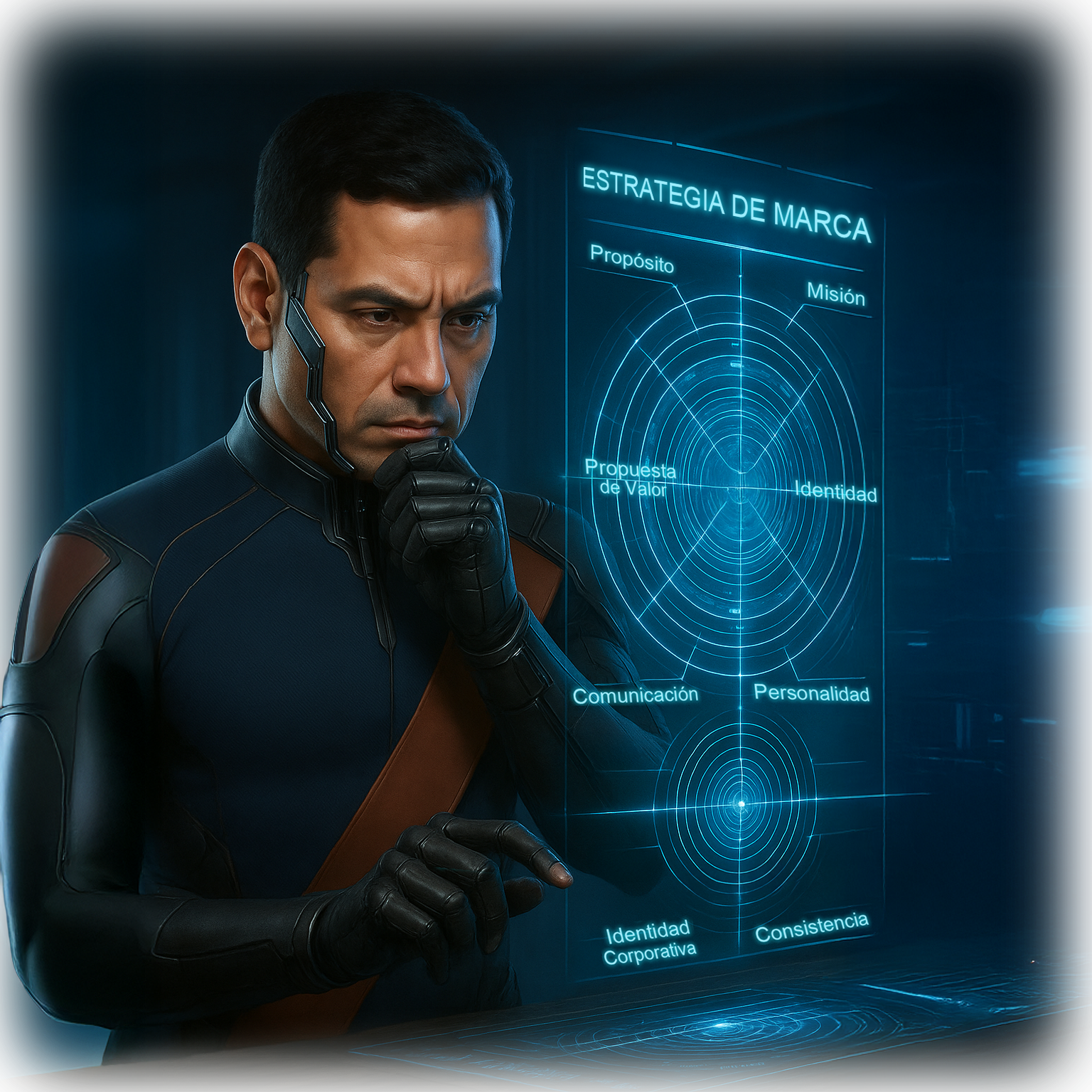 Retrato de Leo invitando a interactuar